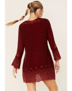 Johnny Was Women's Garnet Rhine Long Sleeve Tunic Dress 8 Johnny Was Women's Garnet Rhine Long Sleeve Tunic Dress -Cowboy Wear Shop 2000367760 600 P3