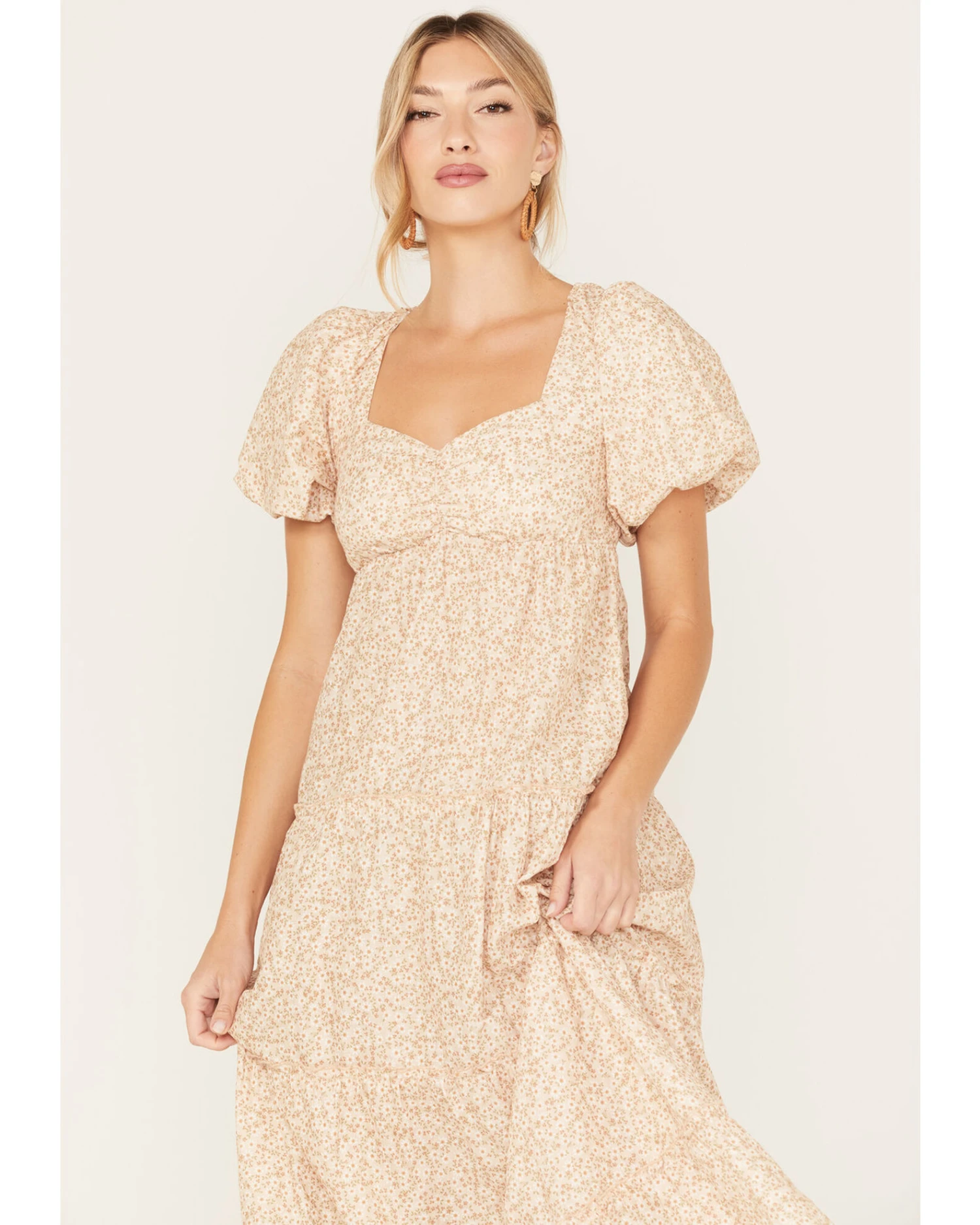 Show Me Your Mumu Women's Odette Daisy Print Midi Dress 4 Show Me Your Mumu Women's Odette Daisy Print Midi Dress - Image 2