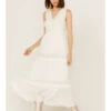 Cotton & Rye Women's Tiered Lace Maxi Dress 1 Cotton & Rye Women's Tiered Lace Maxi Dress -Cowboy Wear Shop 2000369059 103 P1