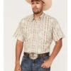 Tin Haul Men's Wallpaper Southwestern Print Short Sleeve Pearl Snap Western Shirt 2 Tin Haul Men's Wallpaper Southwestern Print Short Sleeve Pearl Snap Western Shirt -Cowboy Wear Shop 2000370645 020 P1
