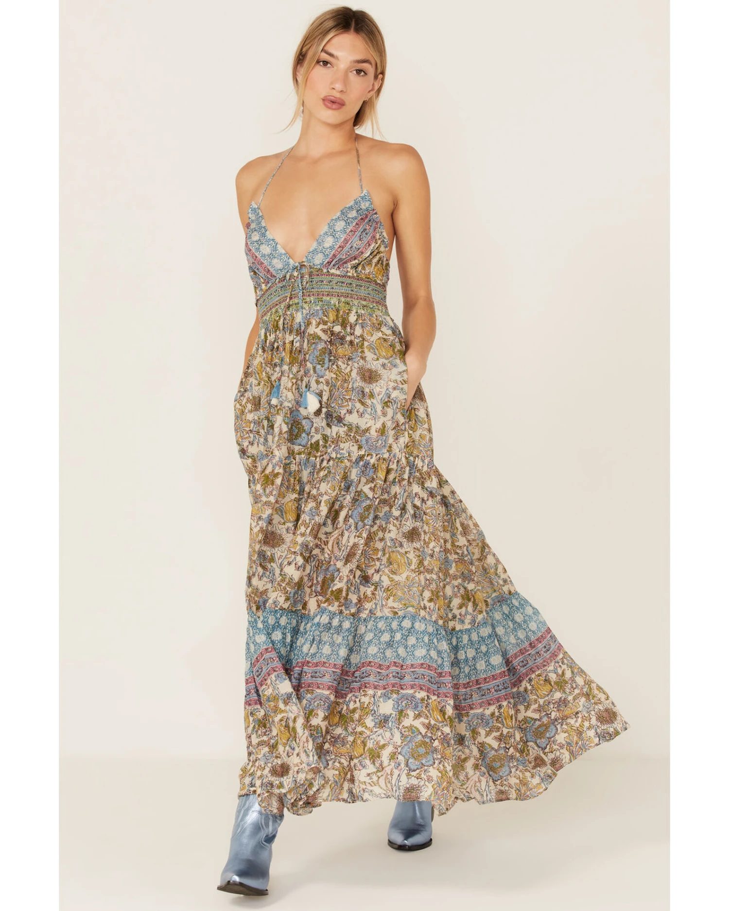 Free People Women's Real Love Maxi Dress 3 Free People Women's Real Love Maxi Dress