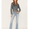 Ariat Women's R.E.A.L. Light Wash High Rise Felicity Stretch Bootcut Jeans