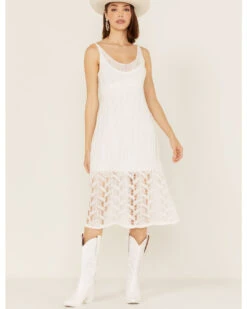 Sadie & Sage Women's Kailani Crochet Knit Midi Dress