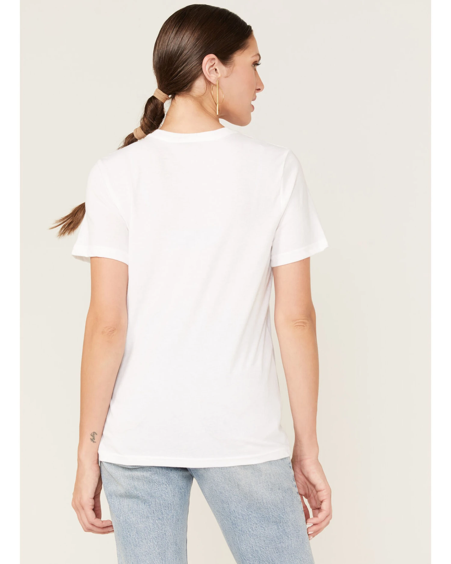 Wrangler Women's Sunset Cactus Logo Graphic Tee 6 Wrangler Women's Sunset Cactus Logo Graphic Tee - Image 4