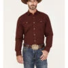 Ariat Men's Jurlington Retro Fit Solid Long Sleeve Pearl Snap Western Shirt -Cowboy Wear Shop 2000372916 240 P1
