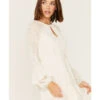 Shyanne Women's Eyelet Lace Long Sleeve Mini Dress -Cowboy Wear Shop 2000372956 103 P1