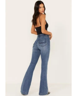 Idyllwind Women's Edge Hill Medium Wash High Rise Outlaw Flare Jeans 9 Idyllwind Women's Edge Hill Medium Wash High Rise Outlaw Flare Jeans -Cowboy Wear Shop 2000373411 414 P4