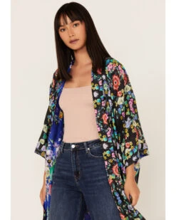 Johnny Was Women's Ella Floral Reversible Kimono