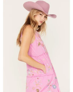 Johnny Was Women's Zanzibar Tiered Embroidered Dress -Cowboy Wear Shop 2000373887 650 P3