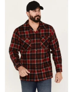 Pendleton Men's Boardshirt Plaid Button Down Long Sleeve Western Shirt