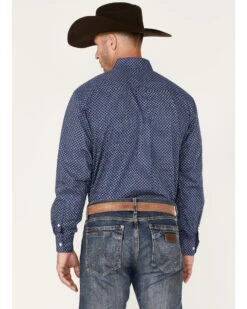 Cinch Men's Geo Print Long Sleeve Button Down Western Shirt  -Cowboy Wear Shop 2000375253 460 P4