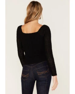 Idyllwind Women's Smocked Lace Long Sleeve Top -Cowboy Wear Shop 2000375286 001 P4