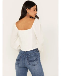 Idyllwind Women's Swiss Dot Lace Poet Blouse -Cowboy Wear Shop 2000375296 103 P4