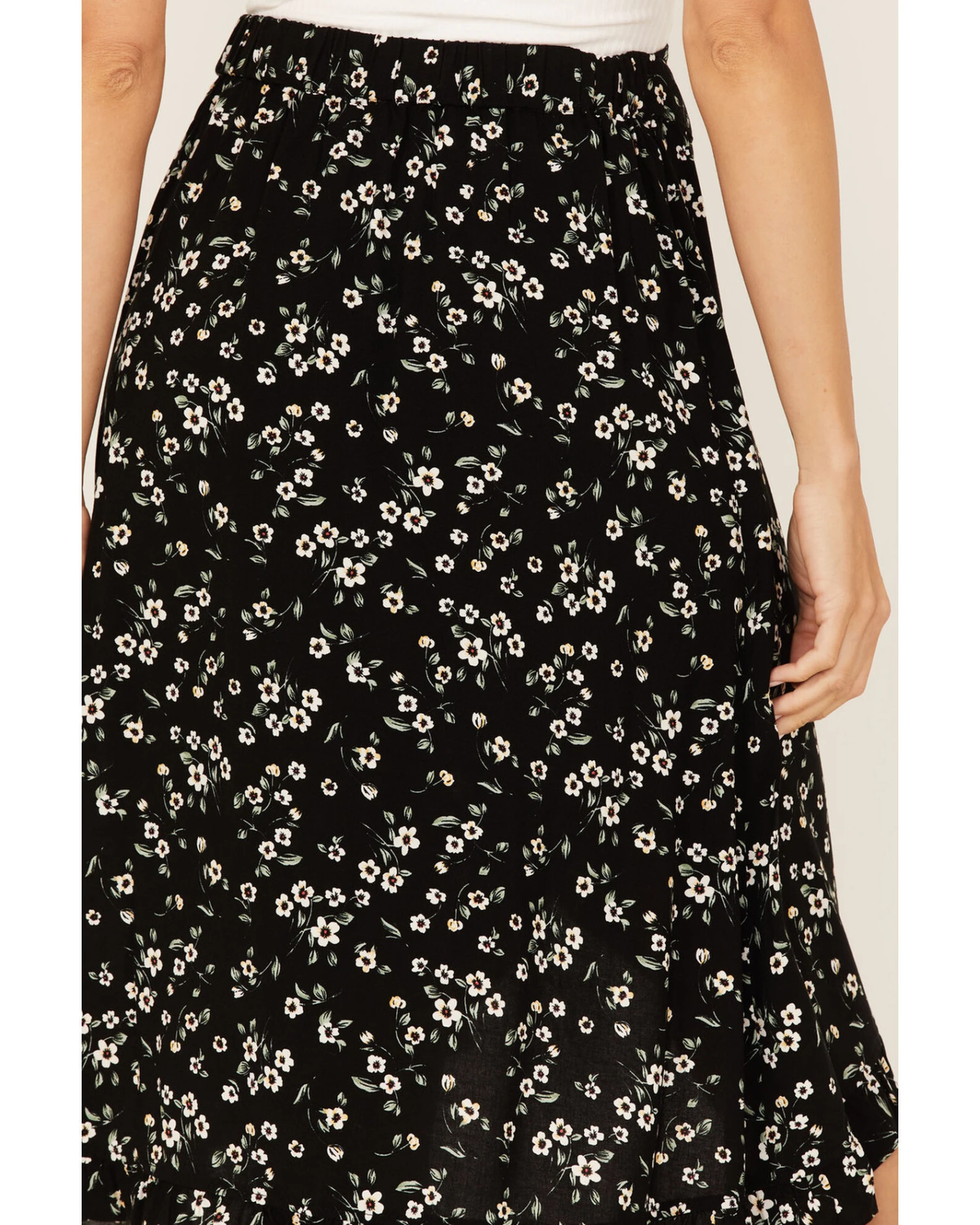 Beyond The Radar Women's Floral Print Midi Skirt 6 Beyond The Radar Women's Floral Print Midi Skirt - Image 4