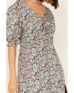 Beyond The Radar Women's Floral Print Split Leg Midi Dress 8 Beyond The Radar Women's Floral Print Split Leg Midi Dress -Cowboy Wear Shop 2000375668 400 P3