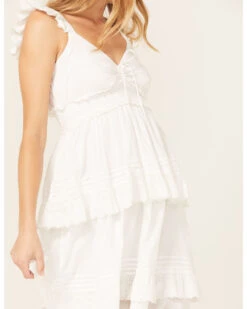 Cleobella Women's Eyelet Lace Amora Midi Dress -Cowboy Wear Shop 2000375821 100 P3