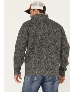 Pacific Teaze Men's 1/4 Zip Pullover Plaid Lined Bonded Sweater 9 Pacific Teaze Men's 1/4 Zip Pullover Plaid Lined Bonded Sweater -Cowboy Wear Shop 2000375830 070 P4