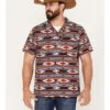 Cinch Men's Camp Yee-Haw Southwestern Stripe Button Down Western Shirt 