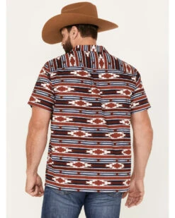 Cinch Men's Camp Yee-Haw Southwestern Stripe Button Down Western Shirt  -Cowboy Wear Shop 2000376685 600 P4