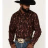 Rock & Roll Denim Paisley Stretch Long Sleeve Snap Shirt 2 Rock & Roll Denim Paisley Stretch Long Sleeve Snap Shirt -Cowboy Wear Shop 2000376825 640 P1