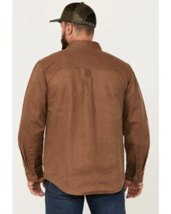 Dakota Grizzly Men's Blaize Microsuede Lined Long Sleeve Western Snap Shirt -Cowboy Wear Shop 2000377002 341 P4