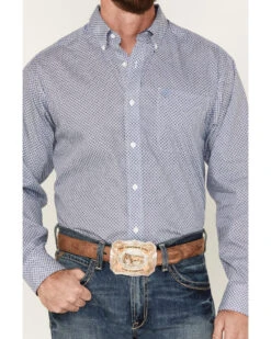 Ariat Men's Isaac Geo Print Wrinkle Free Long Sleeve Button Down Western Shirt - Big & Tall 8 Ariat Men's Isaac Geo Print Wrinkle Free Long Sleeve Button Down Western Shirt - Big & Tall -Cowboy Wear Shop 2000377066 100 P3