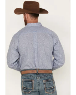 Ariat Men's Isaac Geo Print Wrinkle Free Long Sleeve Button Down Western Shirt - Big & Tall 9 Ariat Men's Isaac Geo Print Wrinkle Free Long Sleeve Button Down Western Shirt - Big & Tall -Cowboy Wear Shop 2000377066 100 P4