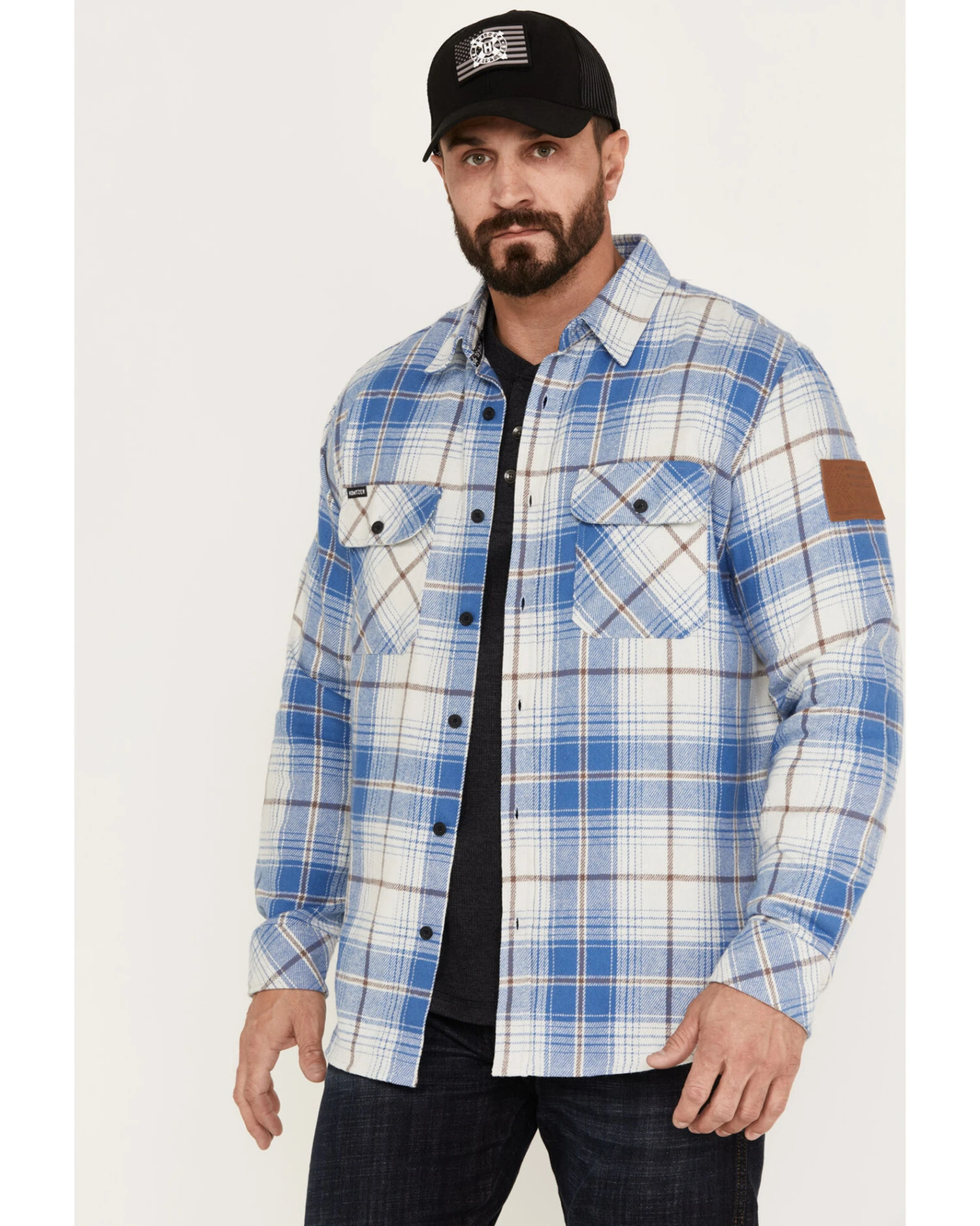 Howitzer Men's Fleet Western Flannel Shirt 3 Howitzer Men's Fleet Western Flannel Shirt