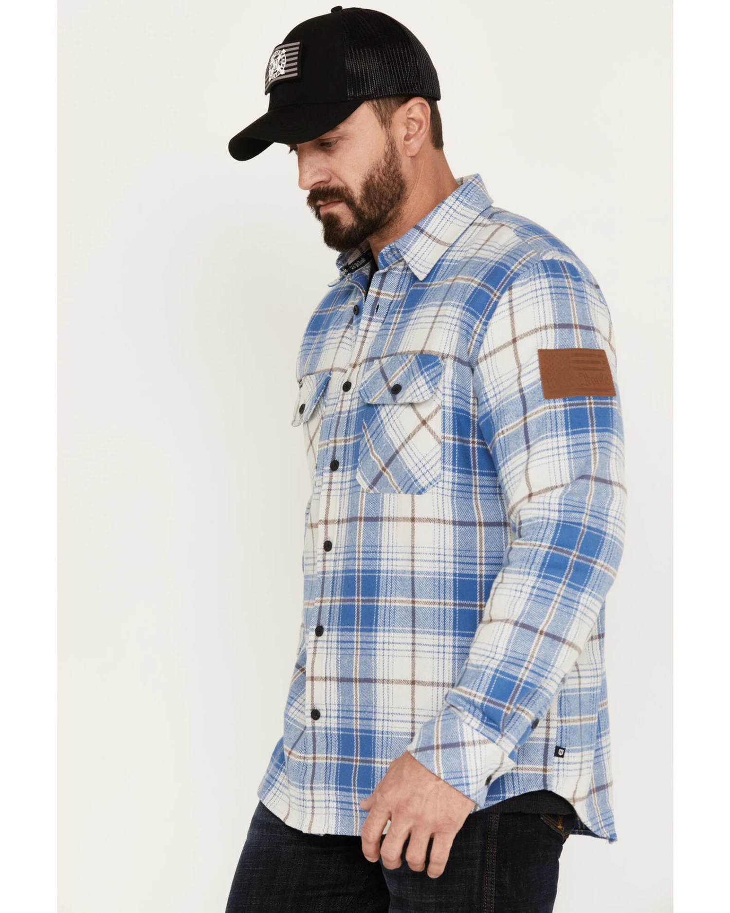 Howitzer Men's Fleet Western Flannel Shirt 4 Howitzer Men's Fleet Western Flannel Shirt - Image 2