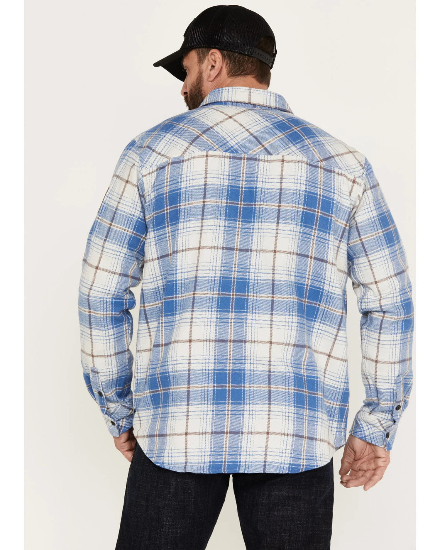 Howitzer Men's Fleet Western Flannel Shirt 6 Howitzer Men's Fleet Western Flannel Shirt - Image 4