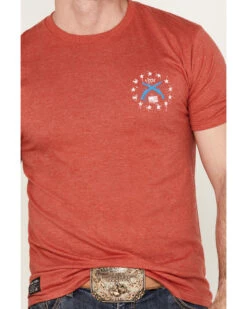 Howitzer Men's Red, White And Blue Graphic Western T-Shirt 8 Howitzer Men's Red, White And Blue Graphic Western T-Shirt -Cowboy Wear Shop 2000377263 603 P3