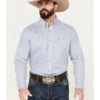 George Strait By Wrangler Men's Print Long Sleeve Button-Down Shirt -Cowboy Wear Shop 2000378442 400 P1
