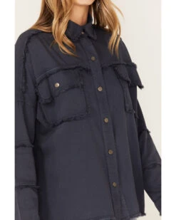 Revel Women's Rock & Roll Embroidered Long Sleeve Shacket  -Cowboy Wear Shop 2000378790 410 P3