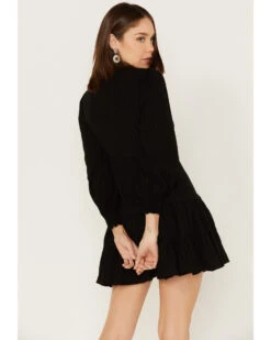 Maggie Sweet Women's Jimena Long Sleeve Ruffle Dress -Cowboy Wear Shop 2000378962 001 P4