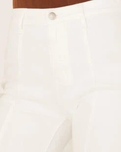 Saints & Hearts Women's High Rise Star Back Seamed Flare Jeans -Cowboy Wear Shop 2000379205 100 P3