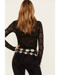 Molly Bracken Women's Floral Lace Long Sleeve Top -Cowboy Wear Shop 2000379483 001 P4