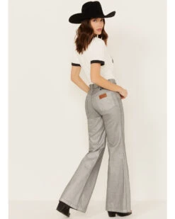 Wrangler X Fender Women's Metallic Wanderer Flare Jeans -Cowboy Wear Shop 2000379690 040 P4