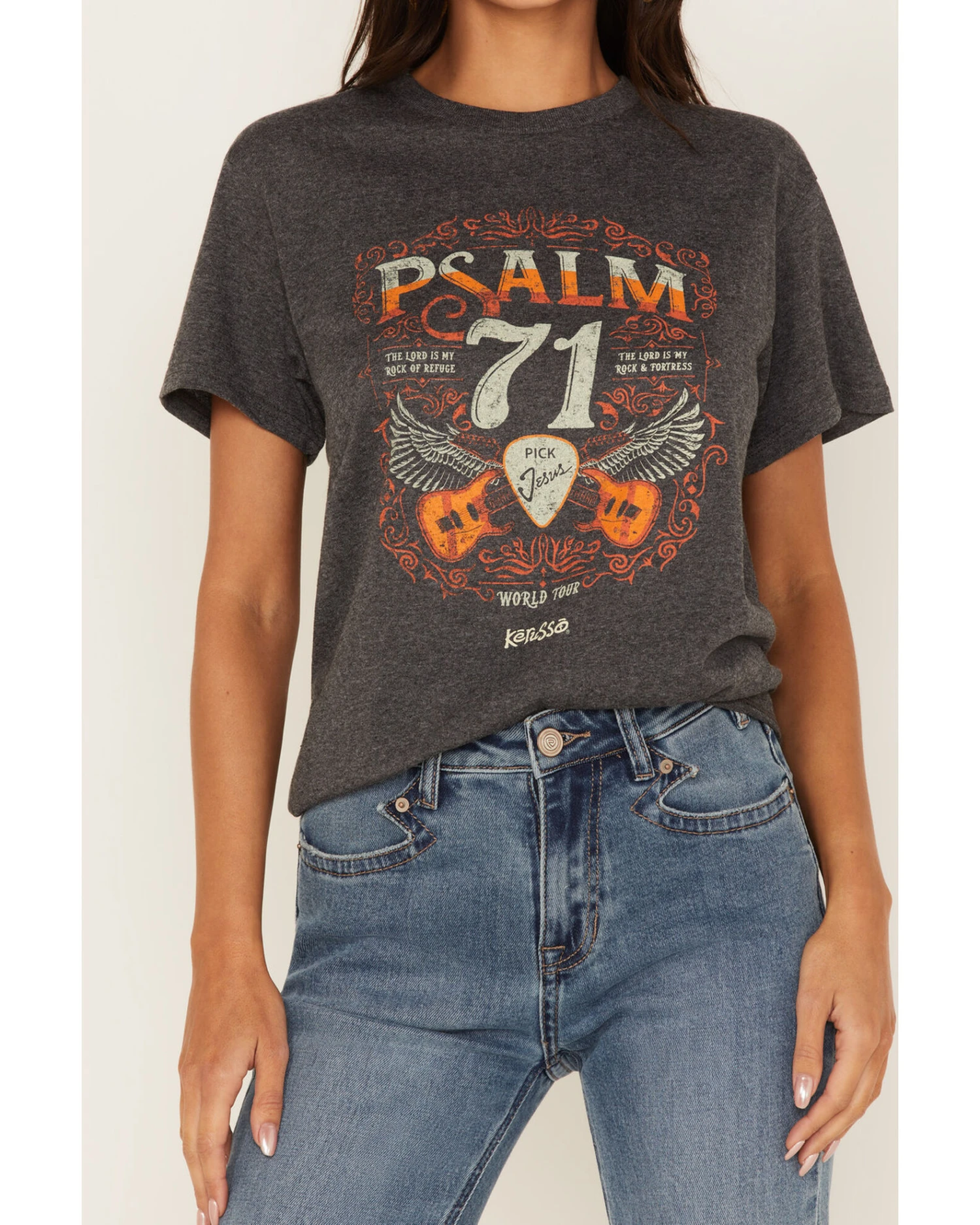 Kerusso Women's Psalm 71 Logo Graphic Tee 4 Kerusso Women's Psalm 71 Logo Graphic Tee - Image 3