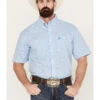 George Strait By Wrangler Men's Plaid Print Short Sleeve Button Down Western Shirt - Big -Cowboy Wear Shop 2000380000 400 P1