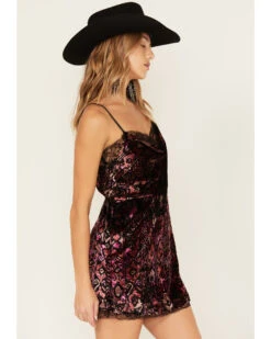 Idyllwind Women's Houston Cowl Neck Mini Dress 9 Idyllwind Women's Houston Cowl Neck Mini Dress -Cowboy Wear Shop 2000380697 550 P4