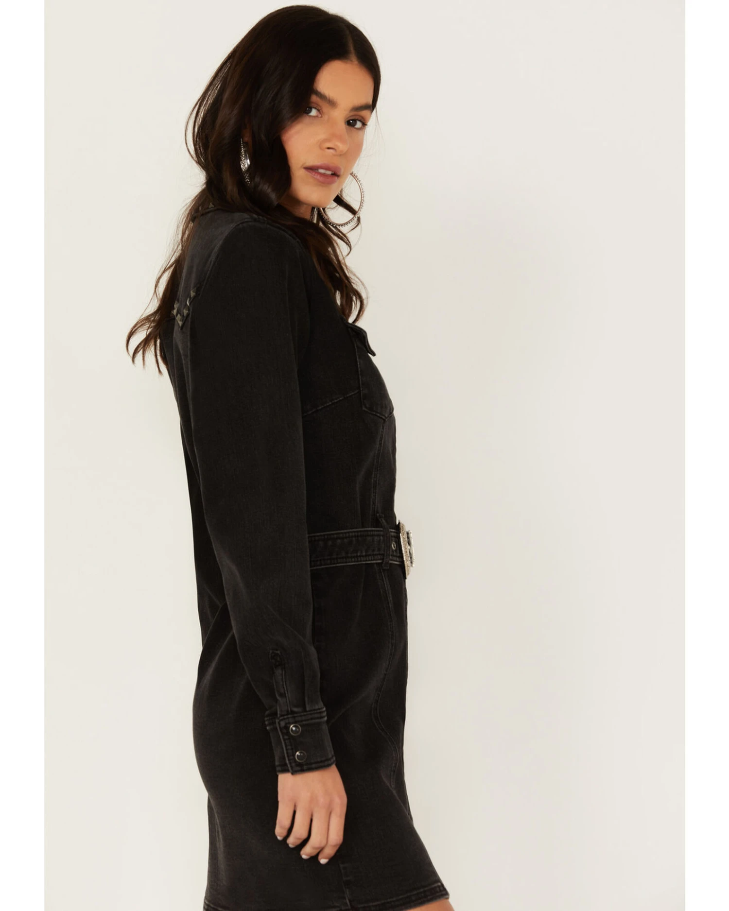 Idyllwind Women's Western Denim Belt Dress 4 Idyllwind Women's Western Denim Belt Dress - Image 2