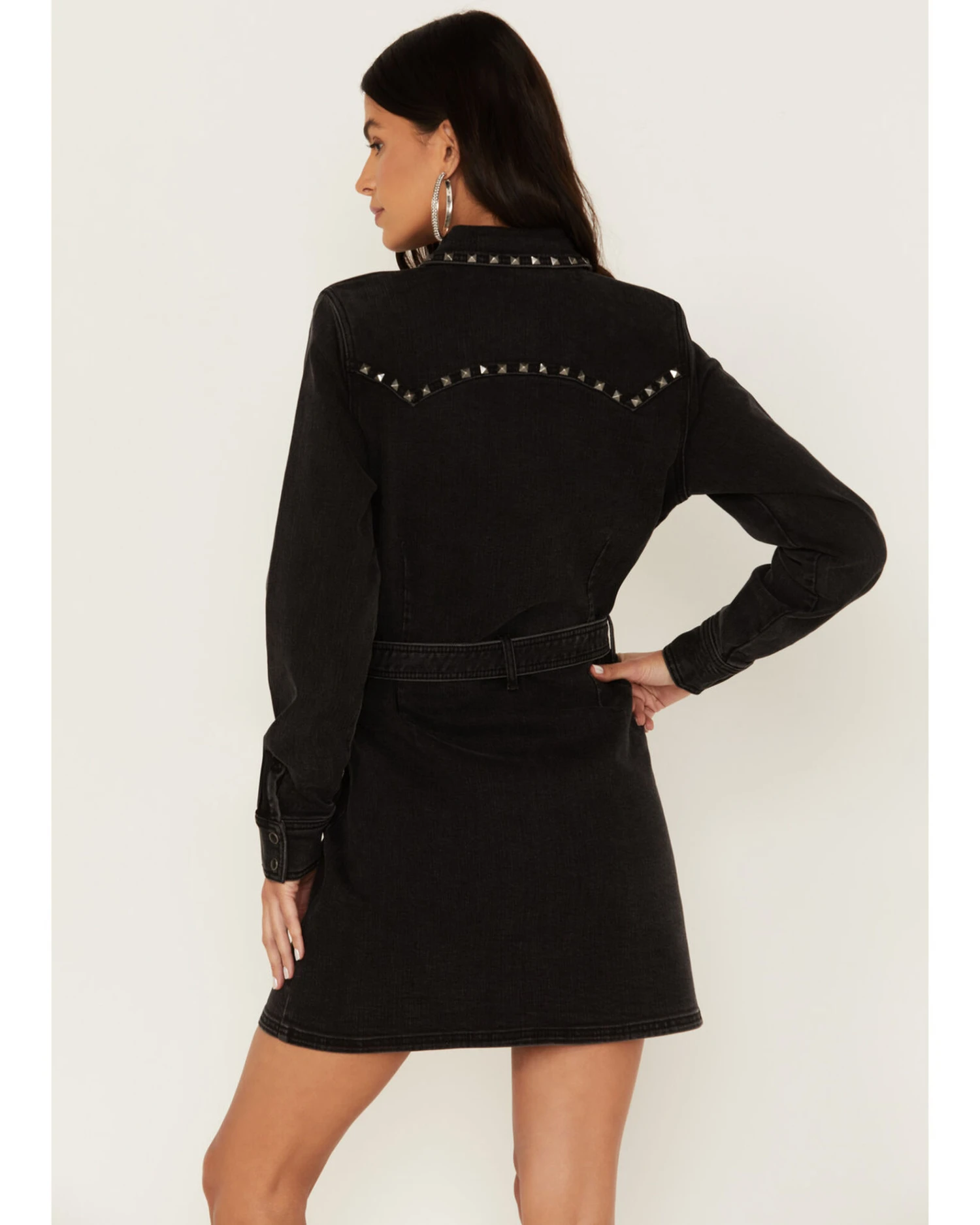 Idyllwind Women's Western Denim Belt Dress 6 Idyllwind Women's Western Denim Belt Dress - Image 4