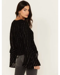 Idyllwind Women's Lafayette Metallic Stripe Top 9 Idyllwind Women's Lafayette Metallic Stripe Top -Cowboy Wear Shop 2000380706 001 P4