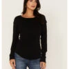 Free People Women's Daisy Chain Cuff Knit Long Sleeve Top