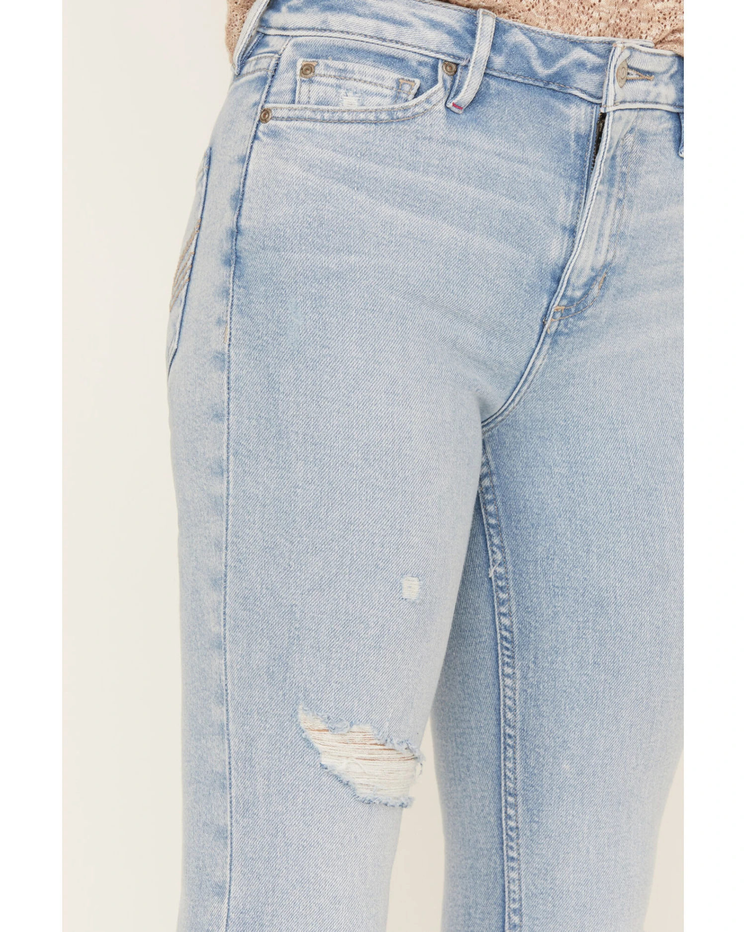 Idyllwind Women's Melbourne Medium Wash High Risin Distressed Bootcut Jeans 4 Idyllwind Women's Melbourne Medium Wash High Risin Distressed Bootcut Jeans - Image 2