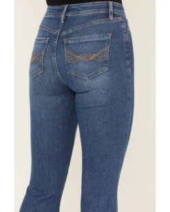 Idyllwind Women's Navaho Dark Wash High Risin' Distressed Bootcut Jeans -Cowboy Wear Shop 2000381386 416 P4