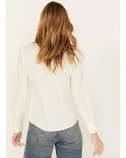 Shyanne Women's Floral Embroidered Long Sleeve Button-Down Western Shirt -Cowboy Wear Shop 2000381810 105 P4