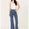 Rolla's Women's East Coast Dark Wash High Rise Flare Pants 2 Rolla's Women's East Coast Dark Wash High Rise Flare Pants -Cowboy Wear Shop 2000382129 401 P1