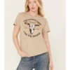 Changes Women's Yellowstone Dutton Ranch Short Sleeve Graphic Tee -Cowboy Wear Shop 2000382605 103 P1