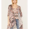 Shyanne Women's Pec Printed Bohemian Cami / Kimono Set -Cowboy Wear Shop 2000382839 202 P1